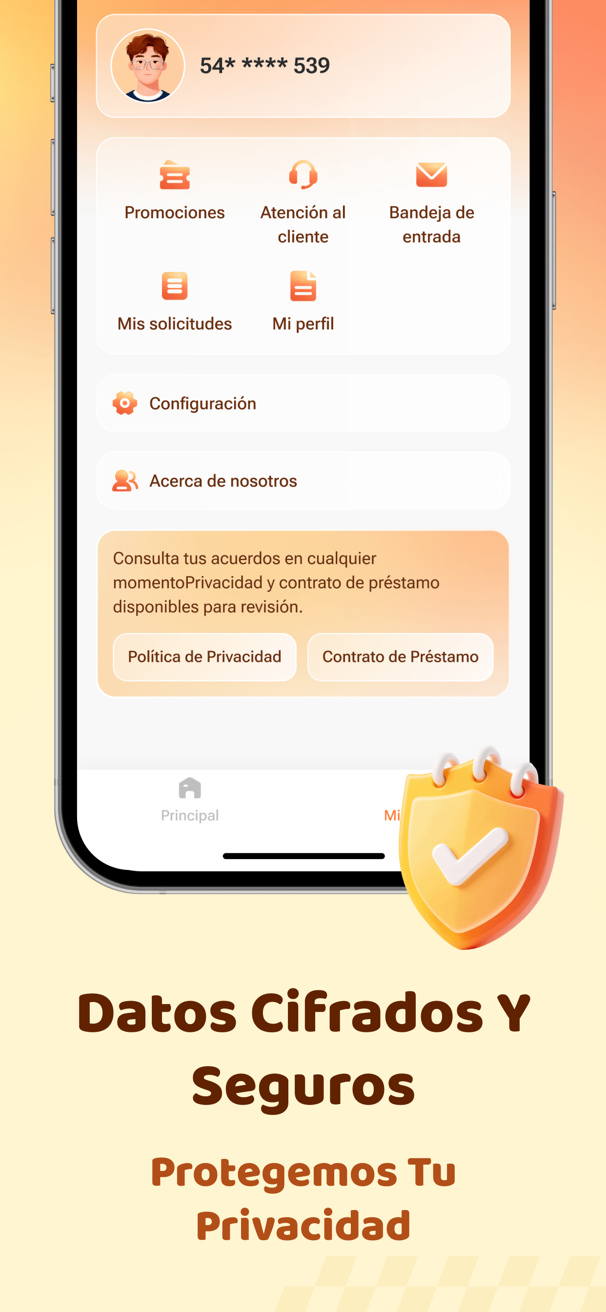 Tu información protegida en todo momento